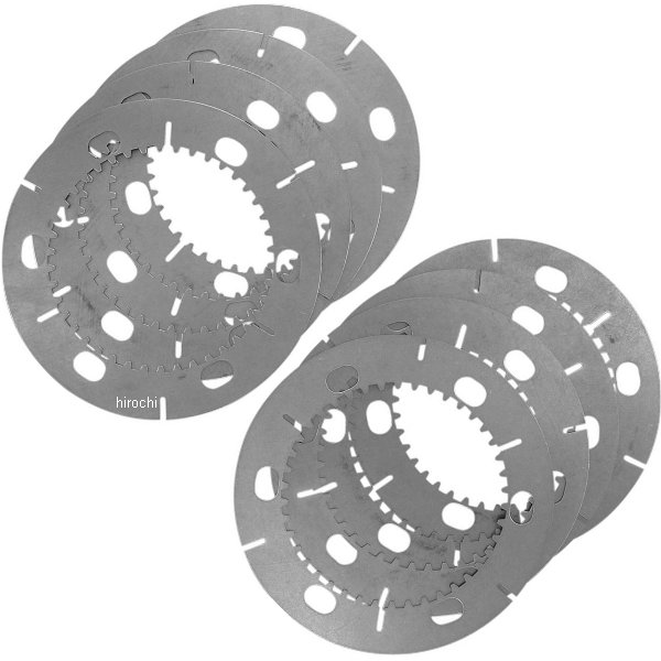 フリクションプレート セット スチール 71年-84年 XL (8個入り)