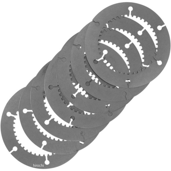 フリクションプレート セット スチール 57年-70年 XL、54年-56年 KH、KHK (7個入り)