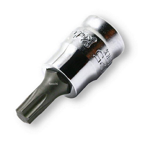 Z-EAL 1/4"(6.35mm)SQ. トルクスビットソケット 全長28mm T10