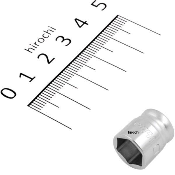 2400MZ-10 Z-EAL 1/4"(6.35mm)SQ. 6角ソケット 10mm