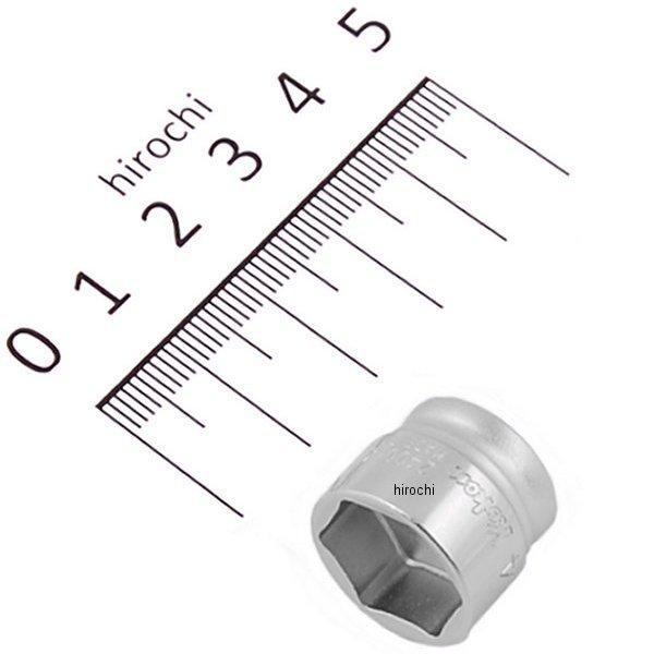 2400MZ-14 Z-EAL 1/4"(6.35mm)SQ. 6角ソケット 14mm