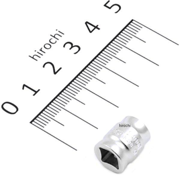 2400MZ-7 Z-EAL 1/4"(6.35mm)SQ. 6角ソケット 7mm