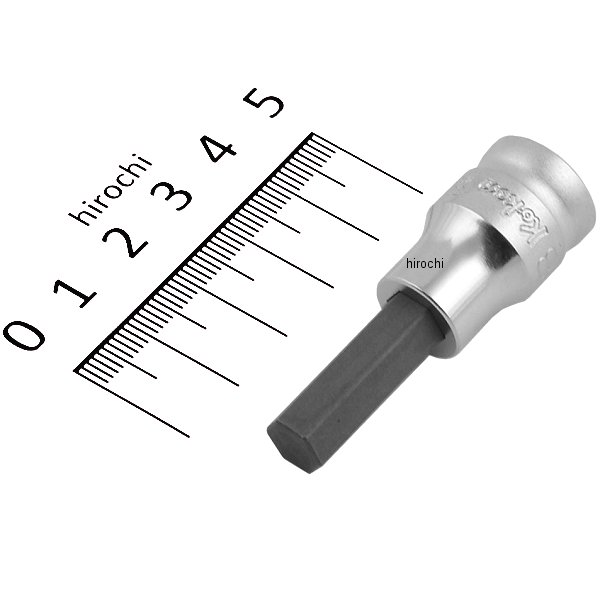 Z-EAL 3/8(9.5mm) ヘックスビットソケット8mm