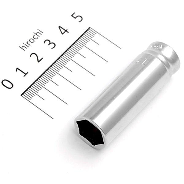 Z-EAL 3/8(9.5mm) 6角ディープソケット13mm
