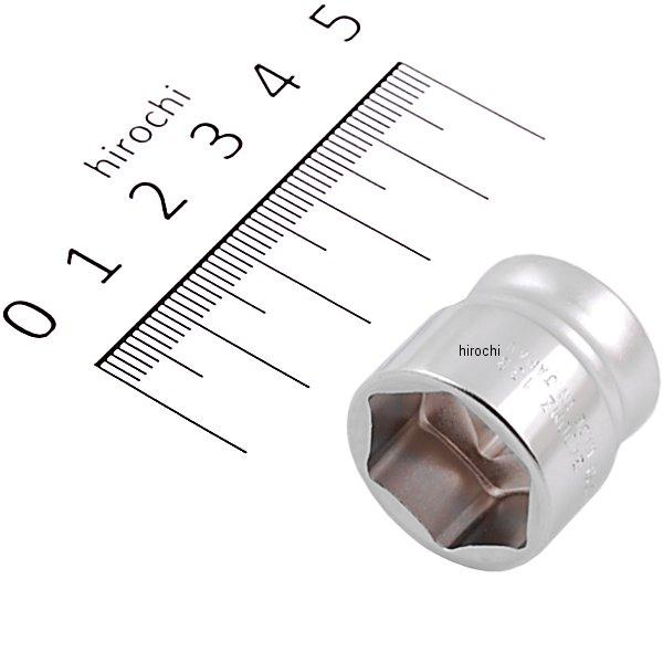 Z-EAL 3/8(9.5mm) 6角ソケット17mm