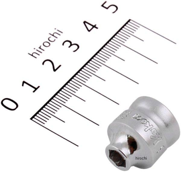 3400MZ-6 Z-EAL 3/8(9.5mm) 6角ソケット6mm