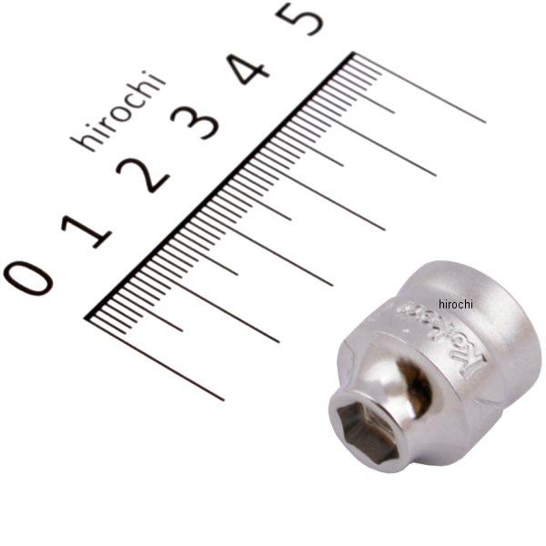 Z-EAL 3/8(9.5mm) 6角ソケット7mm