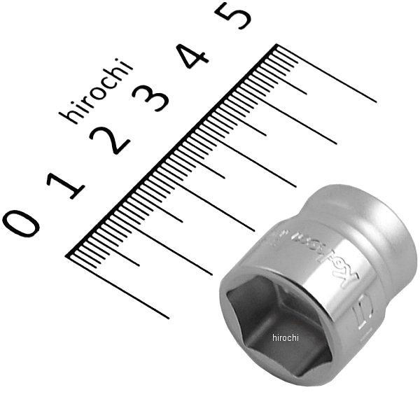 Z-EAL 3/8(9.5mm) 6角ソケット15mm