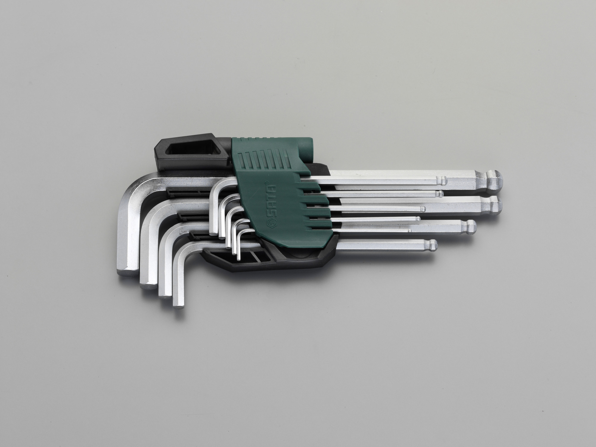 1.5-10mm 9本組六角棒レンチ(ボールポイント付)