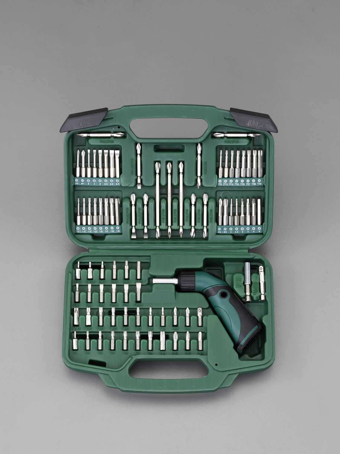 1/4"Hex ドライバービットセット(ラチェット式)