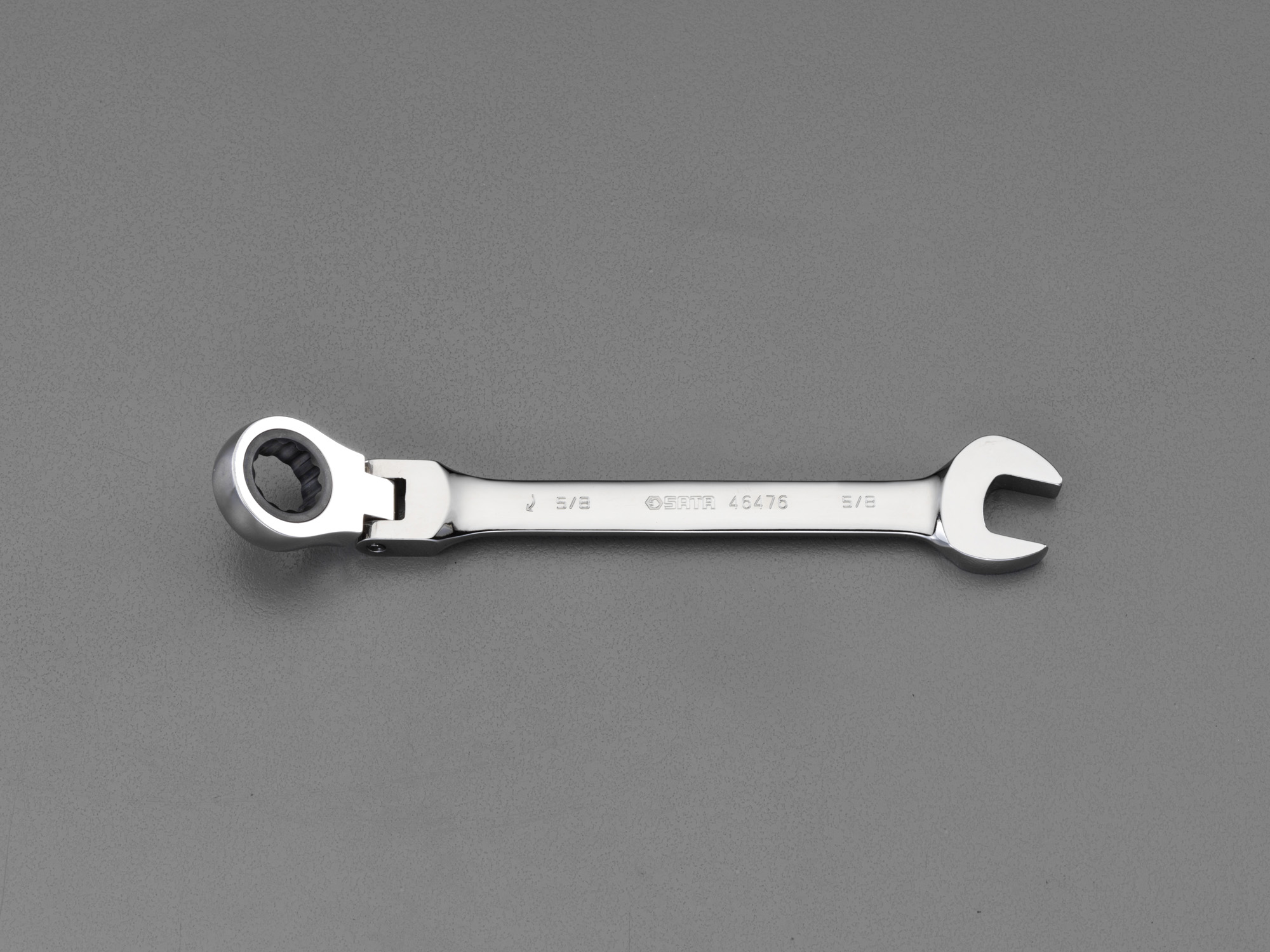 5/8"コンビネーションギアレンチ(首振型)