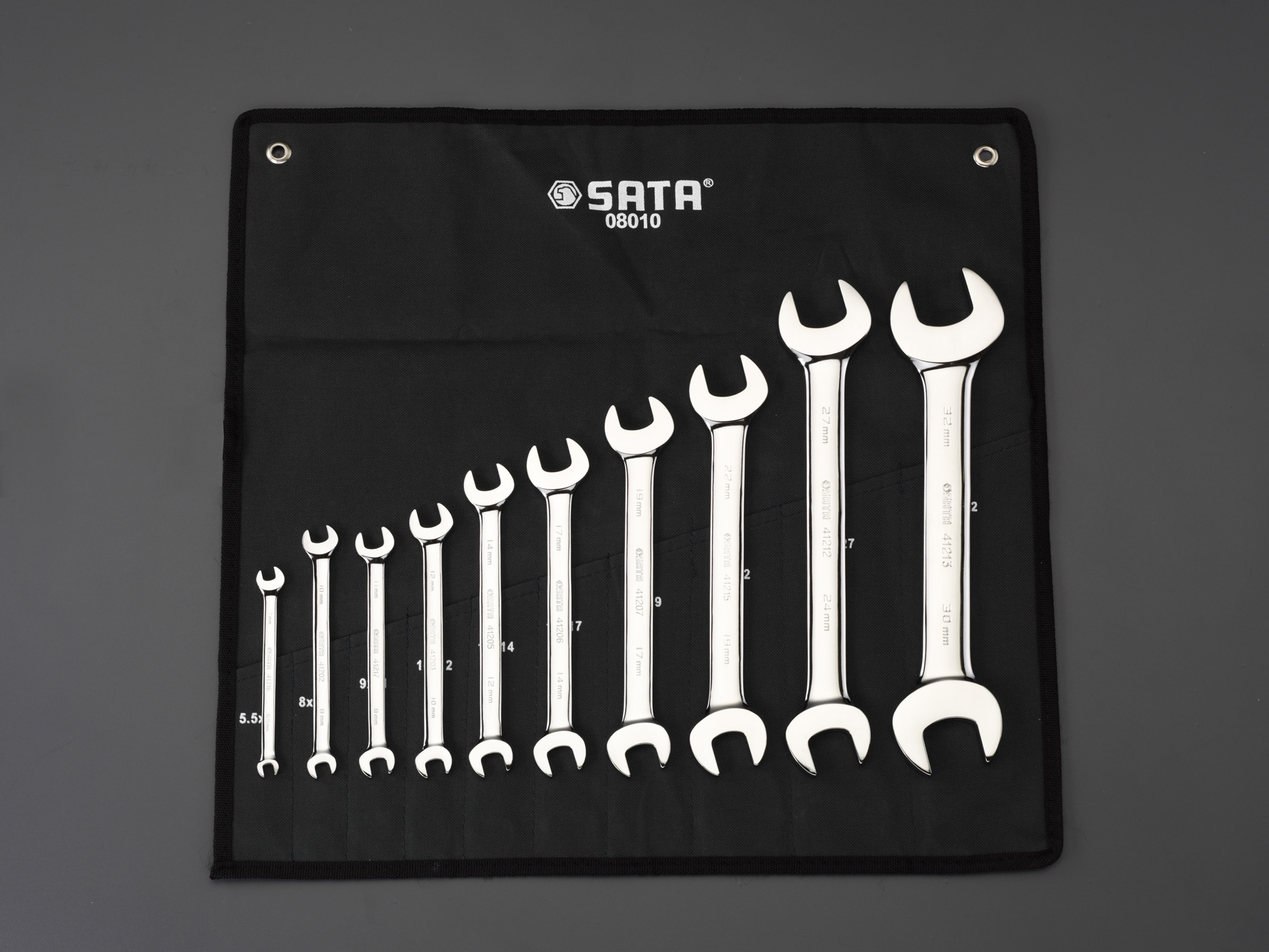 10本組 両口スパナセット