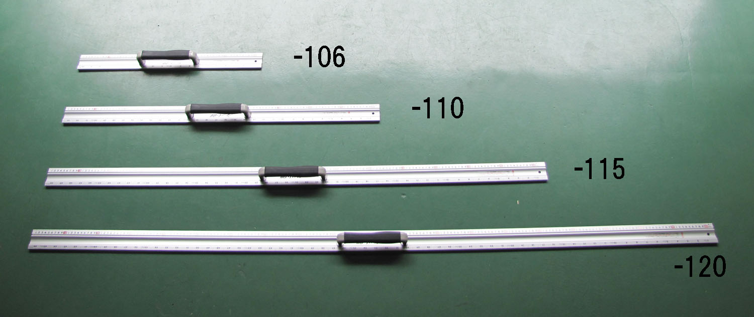 1000mm カッター定規(取手付)