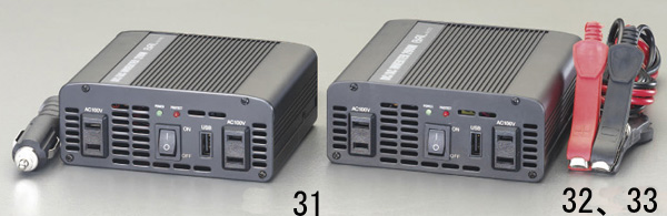 DC12V/AC100V・120W インバーター