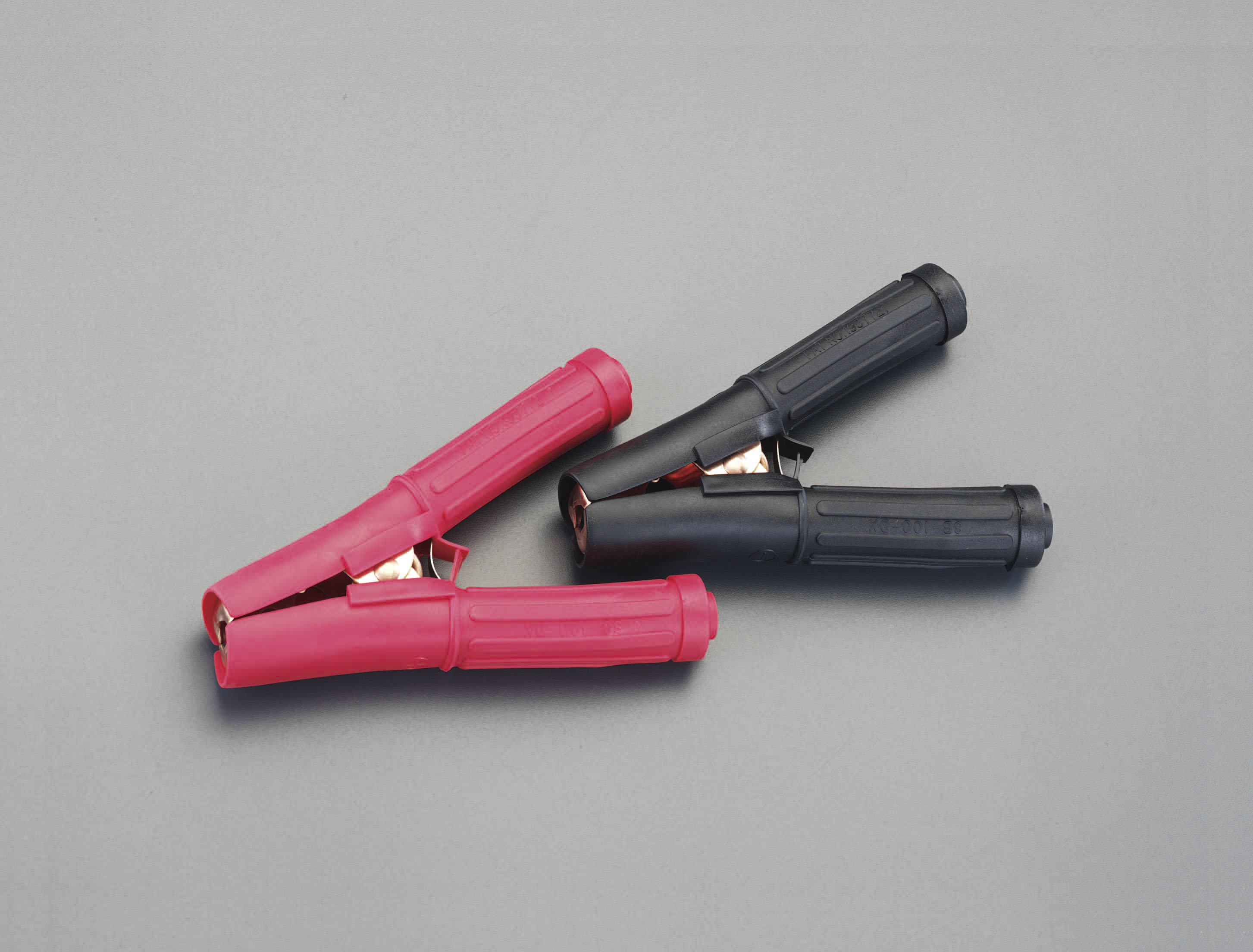 500A 充電用クリップ 赤・黒