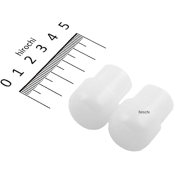 サイドキャップ ホワイト Φ7/8インチハンドル用 ナイロンサイドキャップ