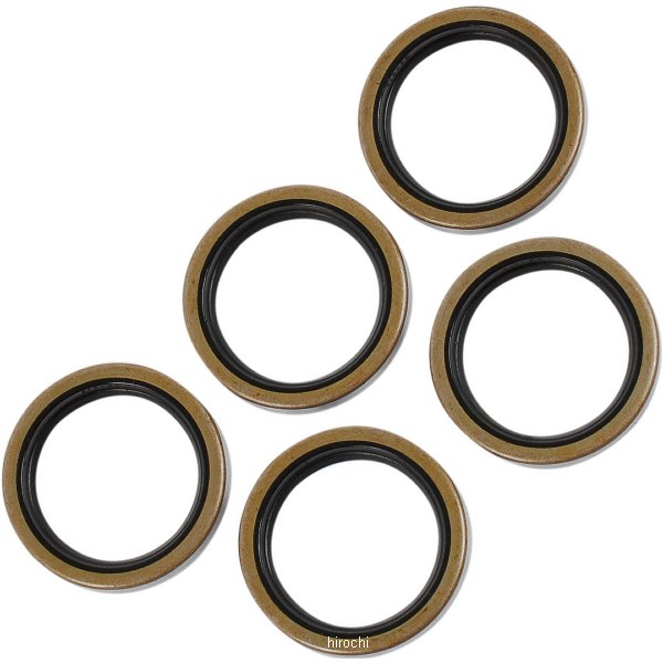 スプロケット シャフト オイルシール 77年-87年 XL バイトン材 (5個入り)