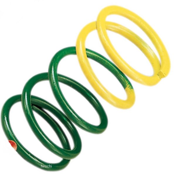 スプリング クラッチ 黄/グリーン
