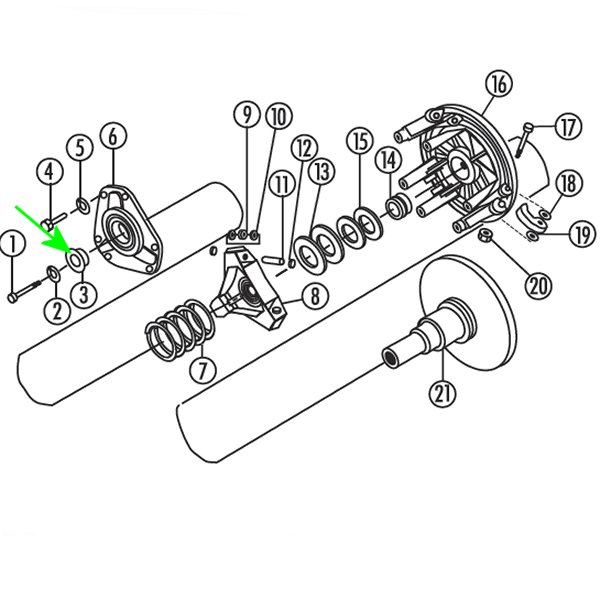 ブッシュキット カム アーム 100/ 101/ 102/ 108-C