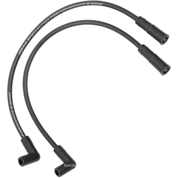 8.8mm プラグコード 銅芯 58年-69年 XL 黒