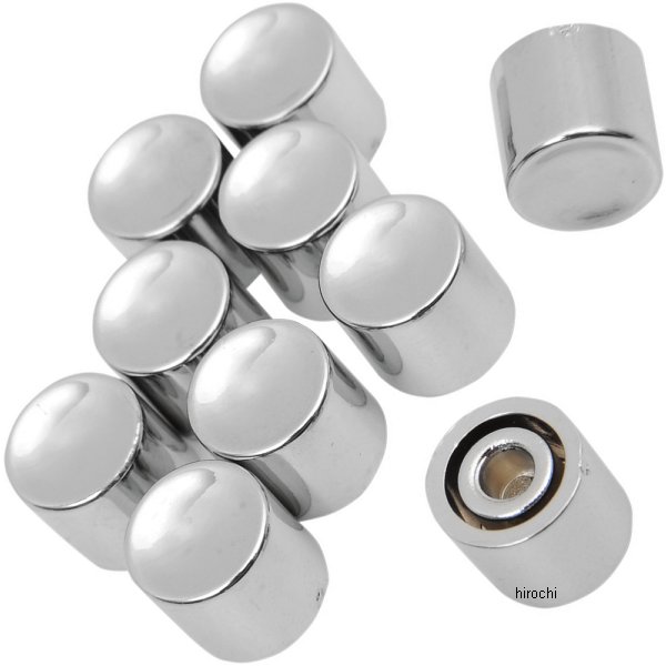 ハンドルバー スイッチ ボタン キャップ ロング 72年-81年 XL/FL/FX クローム (10個入り)