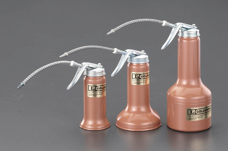 180ml ポンプオイラー ストレートノズル・スチール製