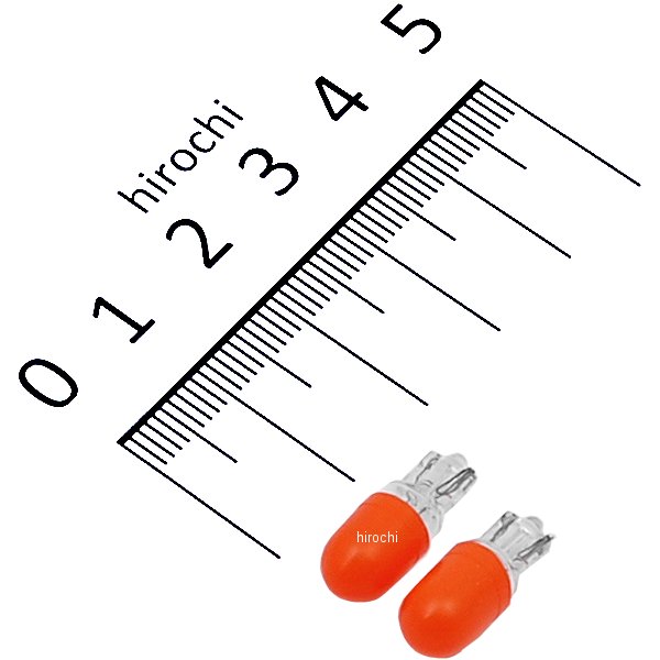 ノーマルバルブ 12V3W メーター球 (オレンジ) (2個入り)