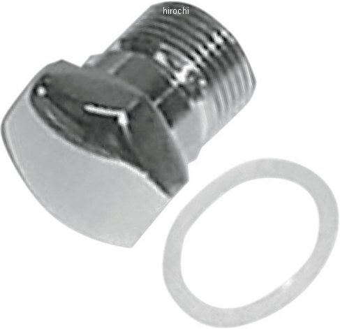 Machine スピードメーター ブロックオフ プラグ 57年-72年 XL/K/KH クローム