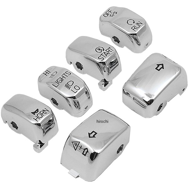 スイッチ キャップ キット クローム 71804-03