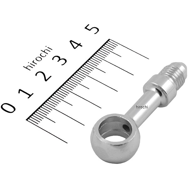 バンジョーフィッティング ストレート 7/16インチ(11mm) クローム