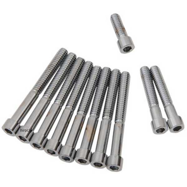 ボルトキット サイドカバー プライマリーカバー 77年-85年 XL クローム/無地