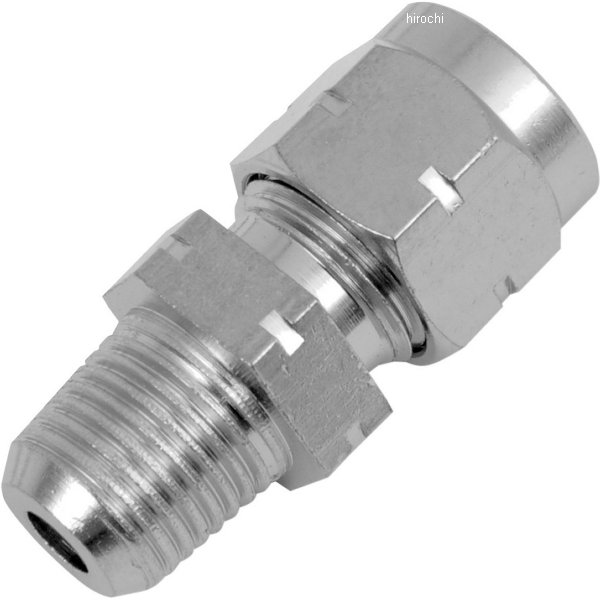 オイル ライン フィッティング 57年-85年 XL、71年-84年 FL、FX クローム (1個売り)