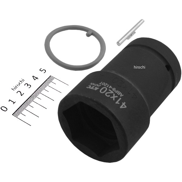 25.4sqインパクト ホイールナットコンビソケット (薄肉) 41mm/20mm