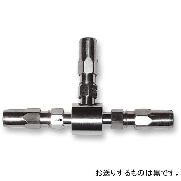 ブレーキ ミニマニホールド BYO ステンレス/黒