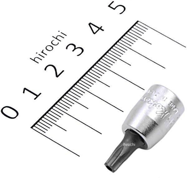 1/4インチsq トルクスビットソケット イジリ止め 全長28mm T25H