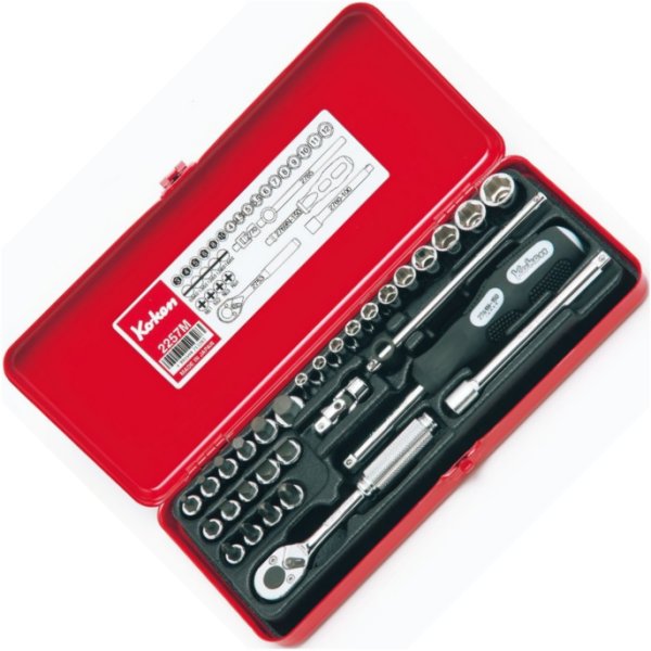 1/4インチsq ソケットセット 31ヶ組