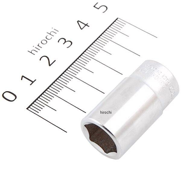 1/4インチsq セミディープソケット 12mm
