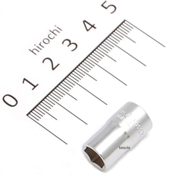 1/4インチsq 6角スタンダードソケット 5/16インチ