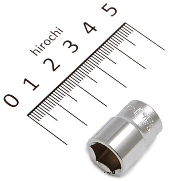 1/4インチsq 6角スタンダードソケット 7/16インチ