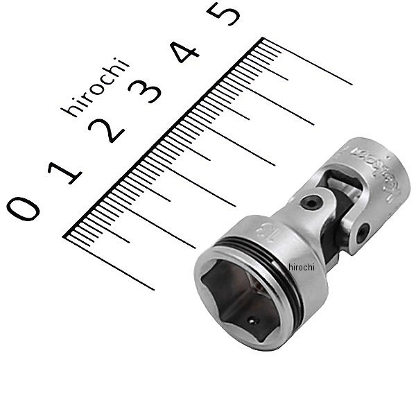 1/4インチsq ナットグリップユニバーサルソケット 13mm