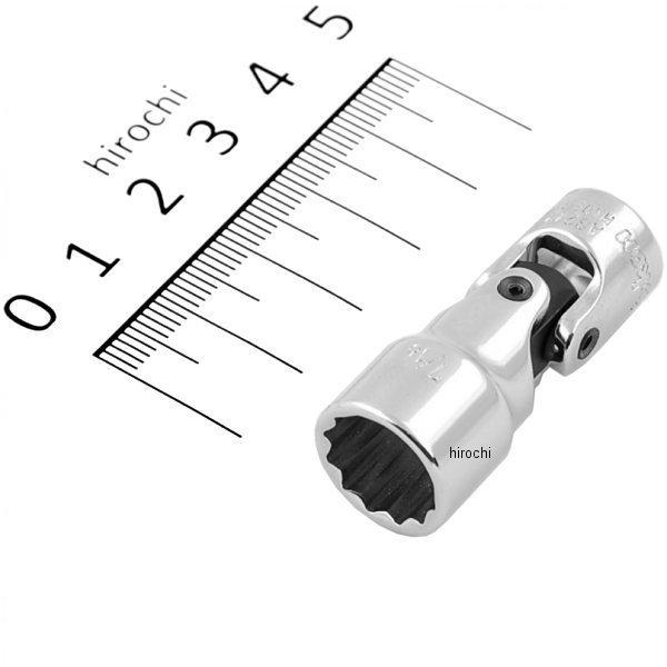 1/4インチsq 航空規格ユニバーサルソケット 7/16インチ