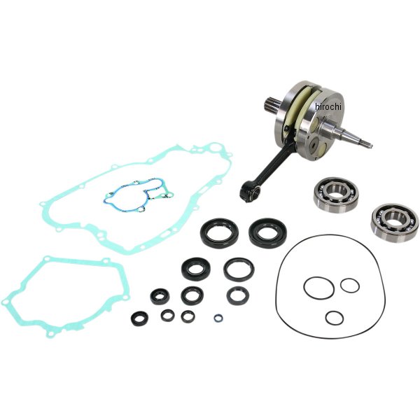 クランクシャフトキット ベアリング、ガスケット付き 99年-00年 YZ250 左右ペア