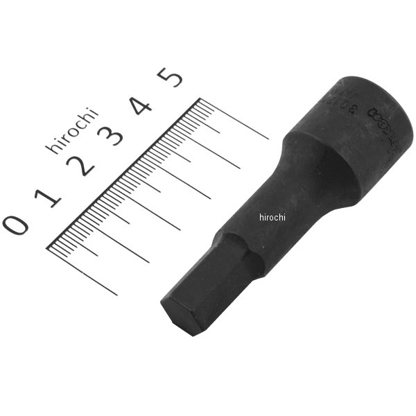 3/8インチsq ヘックスビットソケット 全長62mm 10mm