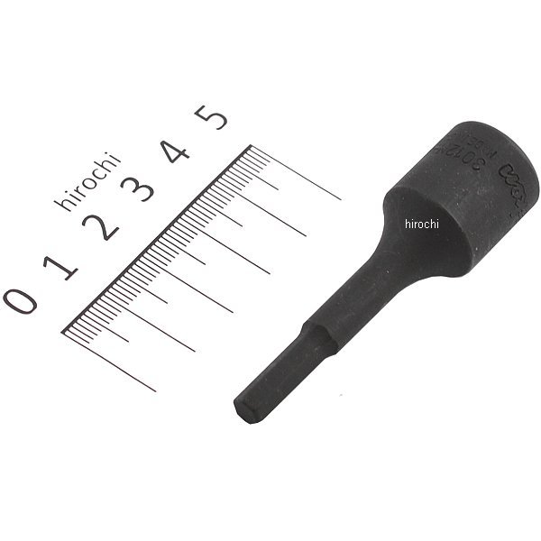 3/8インチsq ヘックスビットソケット 全長62mm 5mm