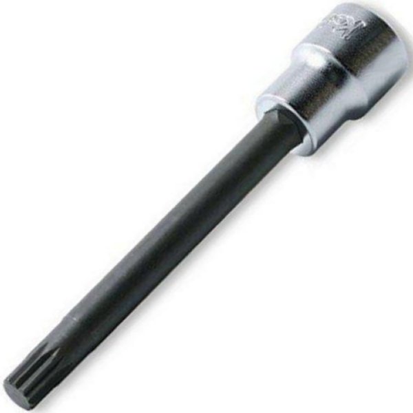 3/8インチsq 3重4角ビットソケット(XZN) 全長100mm M12