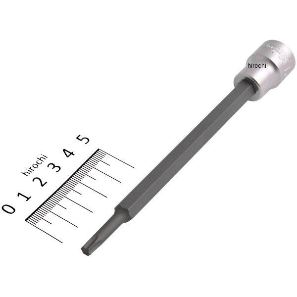 3/8インチsq トルクスビットソケット 全長140mm T27