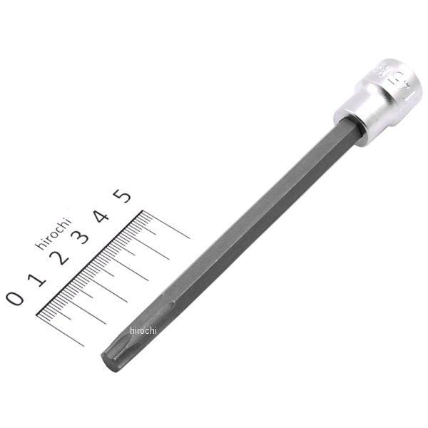 3/8インチsq トルクスビットソケット 全長140mm T45