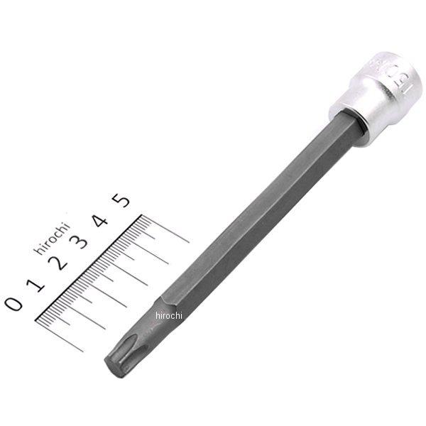 3/8インチsq トルクスビットソケット 全長140mm T50