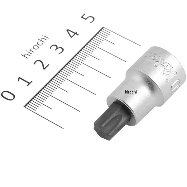3/8インチsq トルクスビットソケット 全長38mm T50