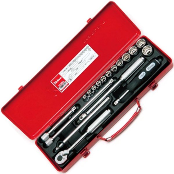 3/8インチsq ソケットセット 18ヶ組 インチタイプ